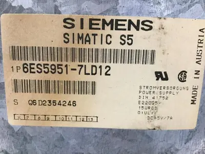 USED SIEMENS 6ES5 951-7LD12