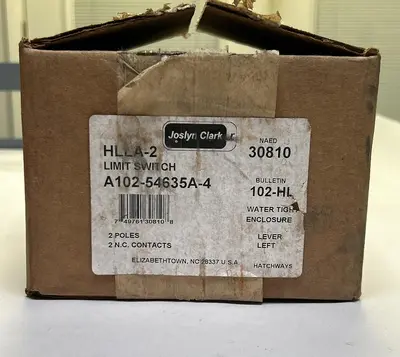 New | in-Stock JOSLYN CLARK A102-54635A-4 Miscellaneous Equipment (Electrical & Power) Ohio US | Surplus Asset Holdings #1210126