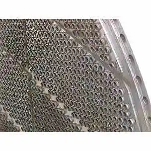 7596 sq ft struthers wells stainless steel shell & tube heat exchanger