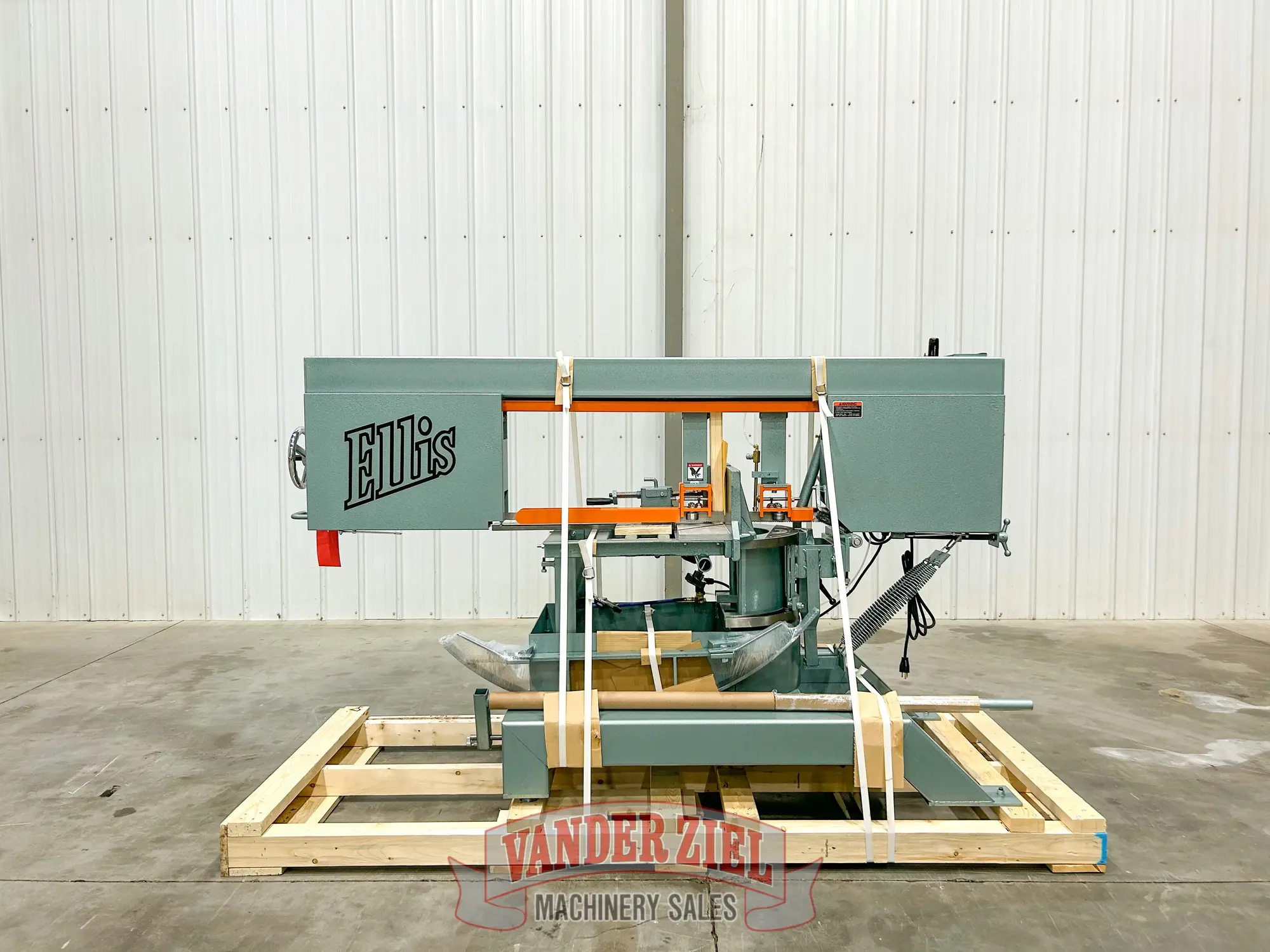 New | in-Stock ELLIS 4000 Horizontal Band Saws Michigan US | Vander Ziel Machinery Sales #480048