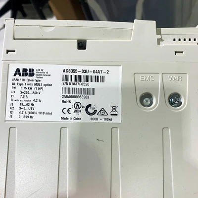 NEW ABB ACS355-03U-04A7-2