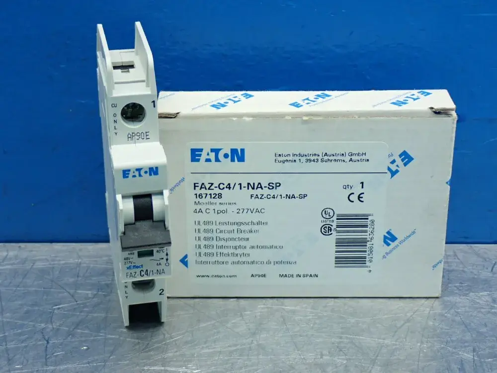 New | in-Stock EATON FAZC4/1NASP Circuit Breakers Ohio US | HGR 24 #802120