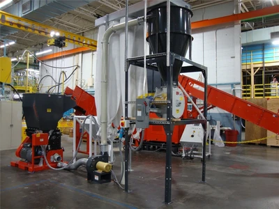 31.5" Wide Weima Shredding/Grinding Line, New In 2022