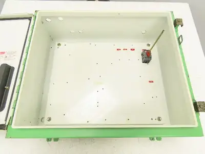 Hoffman A202408LP Electrical Enclosure Control Panel 20x24x8" Back Plate