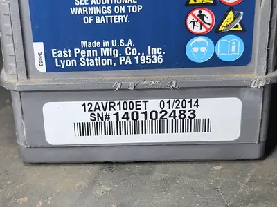 NEW 2014 DEKA 12AVR100ET