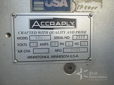 USED ACCRAPLY 35W
