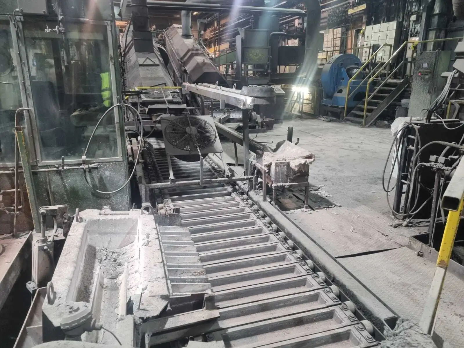 USED 2017 ALTEK Aluminum Ingot and DeOx Cone Caster