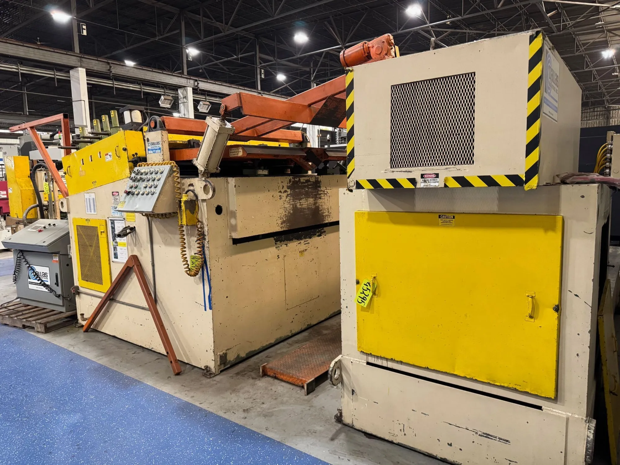 Dallas 20,000 Lb. X 72" X .060" Servo Coil Feed Line