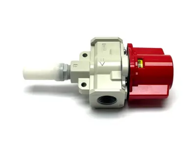 Used SMC Manual Lockout Single Action Relief Valve 3-Port Pump & Valve Parts Michigan US | Maverick Industrial Sales #1487595
