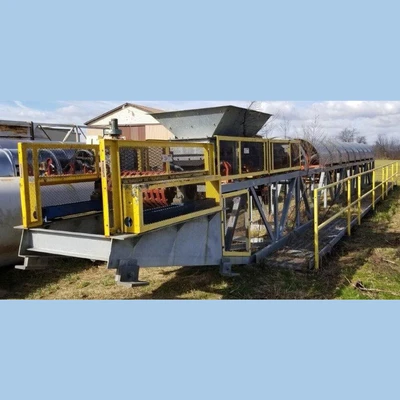 30in x 160ft Inclined Covered Conveyor