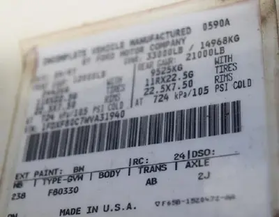Used 1998 FORD L7000 Service & Utility Trucks Florida US | Proxy Equipment #1385332