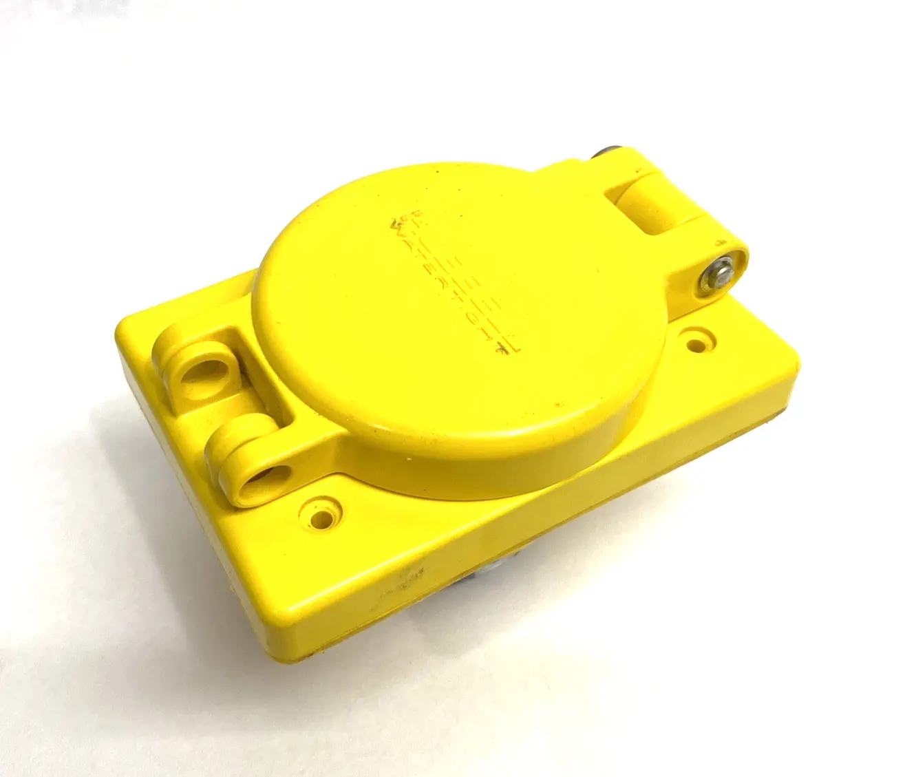 USED HUBBELL|KELLEMS WATERTIGHT DEVICE TWIST-LOCK® RECEPTACLE WITH LIFT COVER