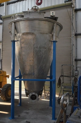2000L S/S JKTD Vacuum Conical Littleford Mixer/Drier Model MBX525