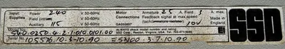 USED SSD 540-0250-4-2-1-010-0101-00 DRIVE 5400250421010010100