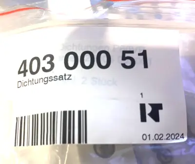 4030051 | Reinhardt-Technik  Gasket Set - New