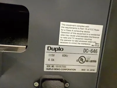 2018 DUPLO DC-646 SLITTER/CUTTER/CREASER | Styers Equipment Company (5)