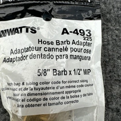 New | in-Stock Watts A-493 Misc Industrial Equipment | Davliegogo LLC #1709227