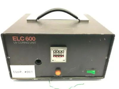 ELC600 | ElectroLite Corp  UV Curing System - Used