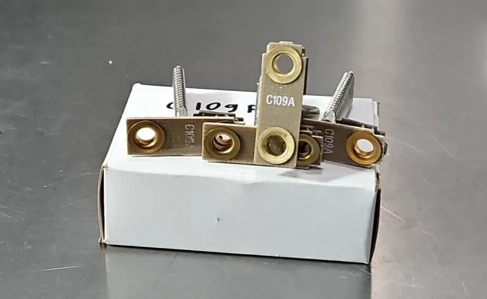 General Electric 123C109A Overload Relay Heater Element. Lot w/4 Loc4D30