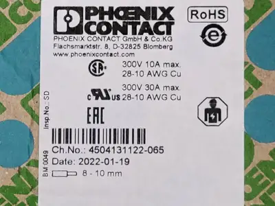 NEW PHOENIX CONTACT 3036372