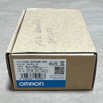 New | in-Stock Omron E5GC-QX0A6M-000 PLC Processors Indiana US | J&J Industrial Supply #514122