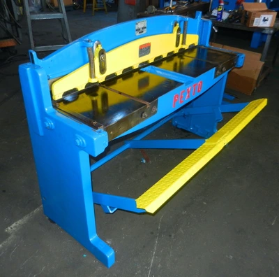 PEXTO 52" x 16ga MANUAL FOOT SHEAR