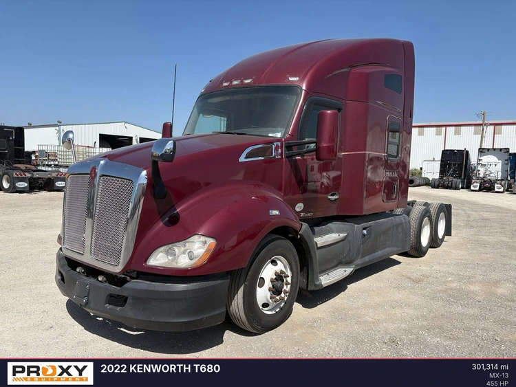 Used 2022 KENWORTH T680 Conventional trucks Texas US | Proxy Equipment #1470265