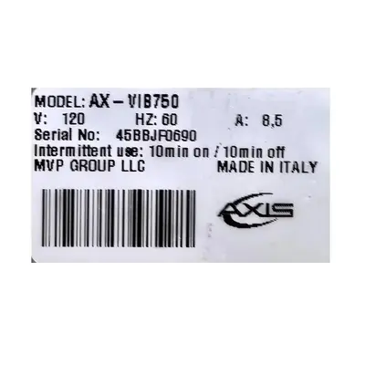 USED AXIS AX-VIB750