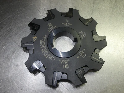 Kennametal .716" (6") Slot Milling Cutter 1.5" Arbor KSSS600ASD43N709-813 (LOC2315)