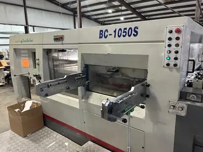 2012 DGM BC 1050 S Diie Cutter with Stripping