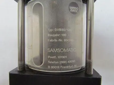 Samsomatic DVB80/120-7.4-SU 7.4:1 Air to Hydraulic Amplifier Spindle Positioner
