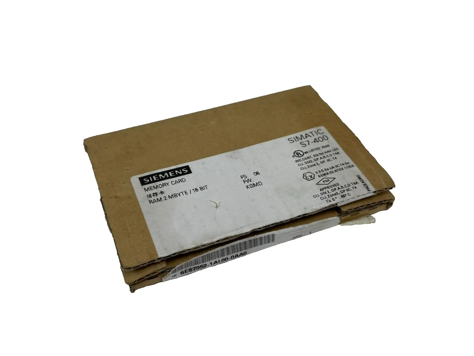 NEW SIEMENS 6ES7952-1AL00-0AA0