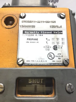 Maxon 075SMM11-AA11-BA*1A0 Normally Closed Valve 0.19A