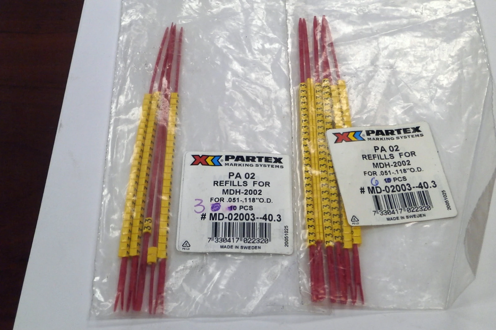 NEW PARTEX MD-02003-40.3