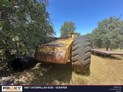 Used 1987 CATERPILLAR 631D Scrapers California US | Proxy Equipment #1388974
