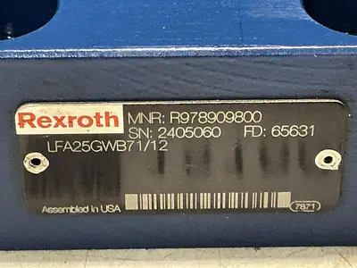 USED REXROTH 4WE6D51/AG24N9K4/V