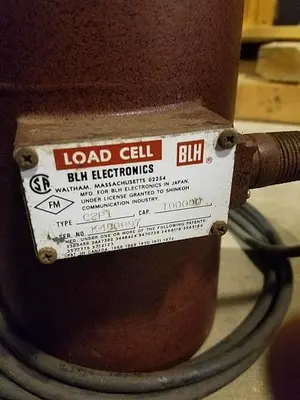 USED BLH 100,000 LB SCALE LOAD CELLS