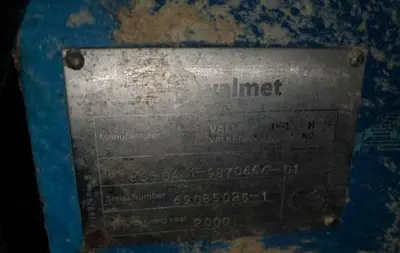 USED 2000 VALMET JC-041-9870666-01