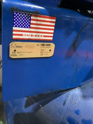 USED QUINCY BMQT10VT-386625
