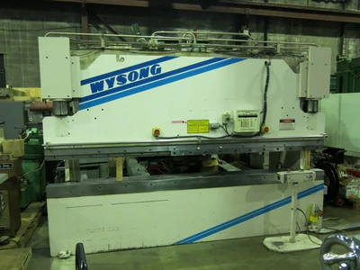 USED WYSONG HYDRAUIC PRESS BRAKE THS140-144