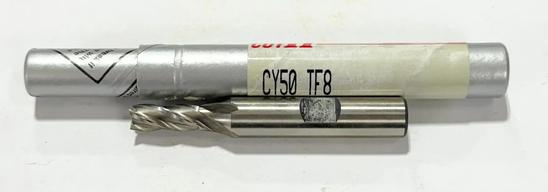 ProCut 1/4" Cobalt End Mill 3/8" Shank 4 Flute USA Made