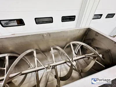 USED ROSS MIXERS 18-CU.FT. STAINLESS STEEL RIBBON BLENDER