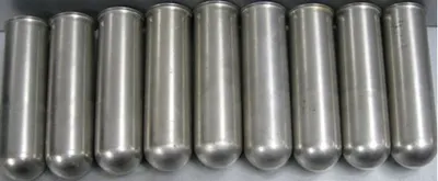 QTY. 9. STAINLESS CENTRIFUGE TUBE SHIELDS, 4" X 1 ...