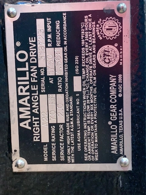 Used Amarillo Fan Drive A22 Gearboxes Minnesota US | Peak Machinery, Inc. #285938