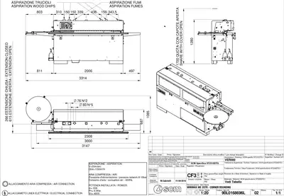 New | in-Stock SCM ME 35TR Edge Banders British Columbia CA | Lenmark #272577