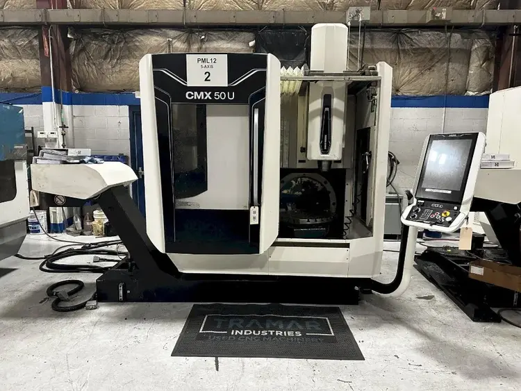 Used 2017 DMG MORI CMX 50 U Vertical Machining Centers Ohio US | HGR 24 #727627