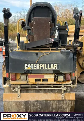 Used 2009 CATERPILLAR CB24 Tandem Rollers New Jersey US | Proxy Equipment #1385313