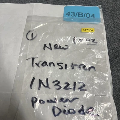 New | in-Stock Transitron 1N3212 Rectifiers California US | Davliegogo LLC #1705717