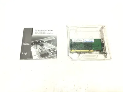 Intel PRO/100 S Server Adapter Fast Server Connections w/Accelerated Lan Security