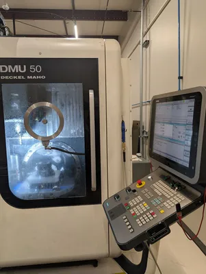 2012 DECKEL DMU-50 UNIV. 5-AXIS MILLING Machining Centers, Horizontal | Asset Exchange Corporation (2)